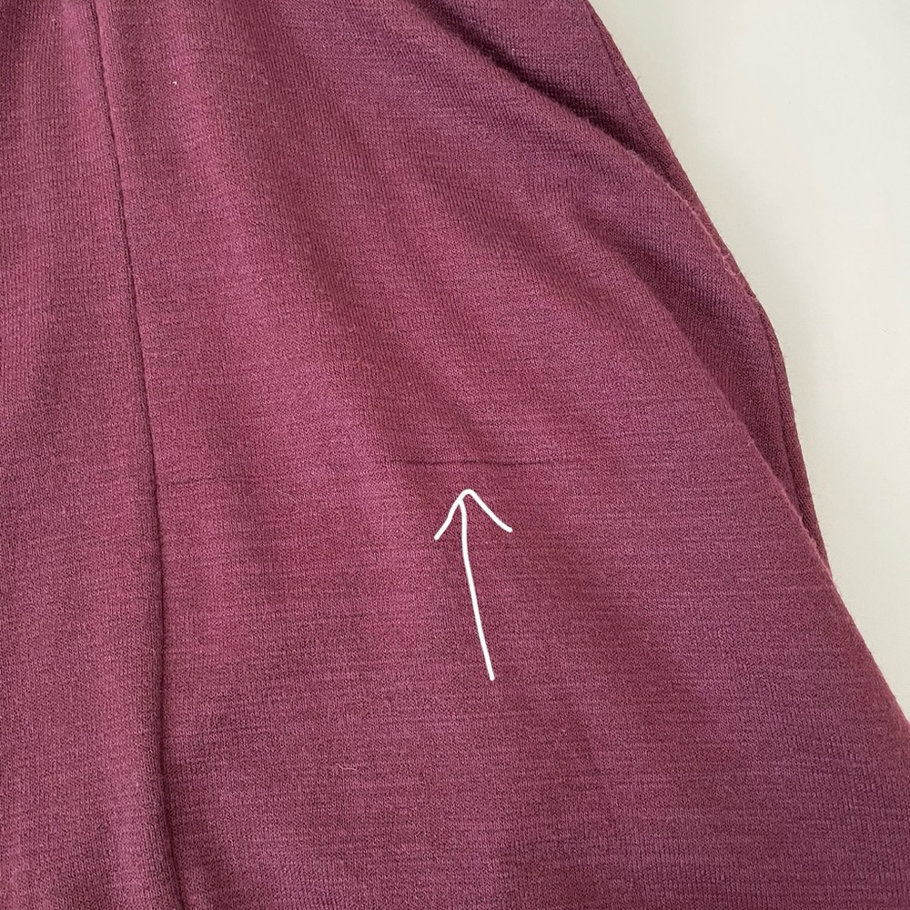 Aritzia Wilfred Free Paige Twist Front Longsleeve Dress in Cardamon NWT - Picture 11 of 15